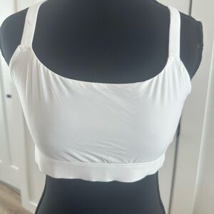 Skims White Seamless Comfort Bralette - Size 2X Women Intimates